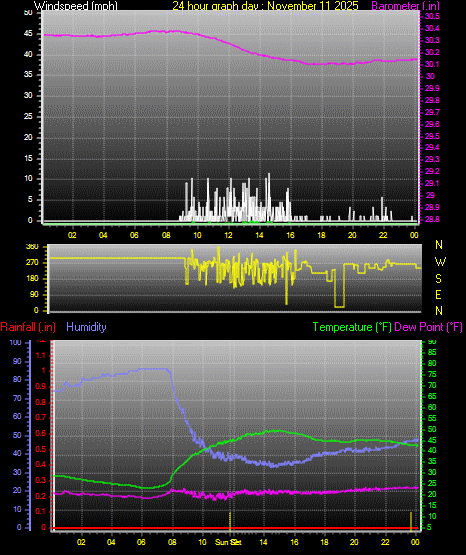 24 Hour Graph for Day 11