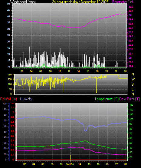 24 Hour Graph for Day 10