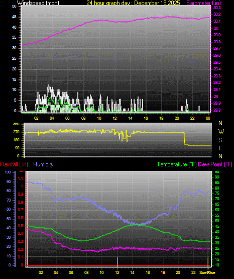 24 Hour Graph for Day 19