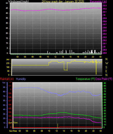 24 Hour Graph for Day 30