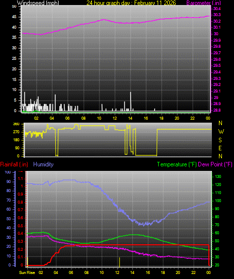 24 Hour Graph for Day 11