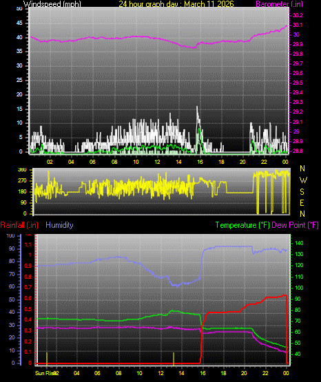 24 Hour Graph for Day 11