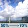Saturday: A chance of showers and thunderstorms before noon, then showers and thunderstorms likely between noon and 3pm, then a chance of showers and thunderstorms. Partly sunny, with a high near 89. Heat index values as high as 98. Southwest wind around 10 mph, with gusts as high as 20 mph. Chance of precipitation is 70%. New rainfall amounts between a quarter and half of an inch possible. Saturday: Chance Showers And Thunderstorms then Showers And Thunderstorms Likely