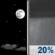 Saturday Night: A slight chance of rain showers after 1am. Mostly clear, with a low around 66. Southeast wind around 0 mph. Chance of precipitation is 20%. Saturday Night: Mostly Clear then Slight Chance Rain Showers