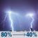 Wednesday Night: Showers and thunderstorms before 4am. Cloudy, with a low around 51. North wind around 5 mph. Chance of precipitation is 80%. New rainfall amounts between a quarter and half of an inch possible. Wednesday Night: Showers And Thunderstorms