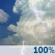 Monday: A chance of showers and thunderstorms before 7am, then showers and thunderstorms. Mostly cloudy, with a high near 85. Southwest wind 10 to 15 mph, with gusts as high as 25 mph. Chance of precipitation is 100%. Monday: Chance Showers And Thunderstorms then Showers And Thunderstorms
